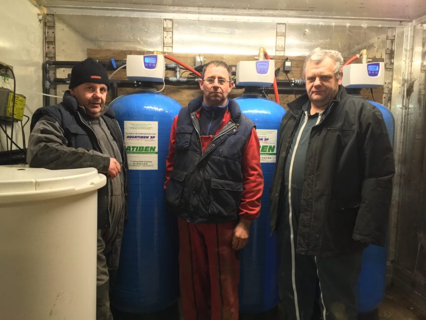 Station de filtration et traitement d’eau pour l’abreuvement des animaux. Une production laitière augmentée au GAEC Moreau Lucot !